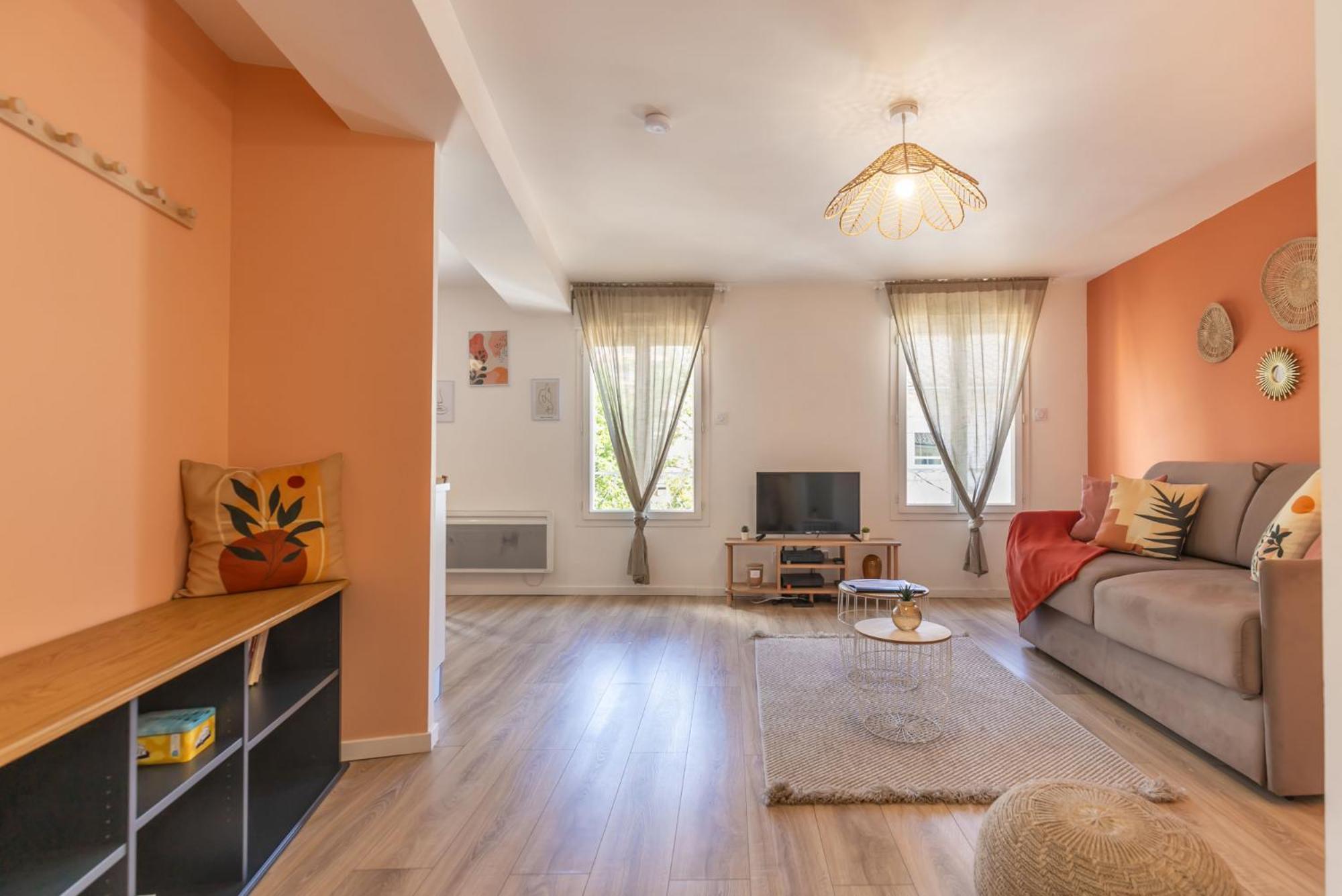 Le Corallo - T2 Cosy Et Moderne En Hyper-centre Appartement Bergerac
